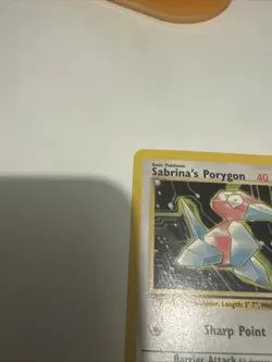 Pokemon TCG Sabrina's Porygon Gym Challenge 1st Edition Common Card 98/132 LP - Image 2