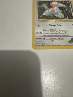 Pokemon TCG Sabrina's Porygon Gym Challenge 1st Edition Common Card 98/132 LP - Image 4