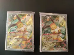 Eevee Black Star Promo #173 Pokemon TCG: Prismatic Evolutions Sealed x2 - Image 1