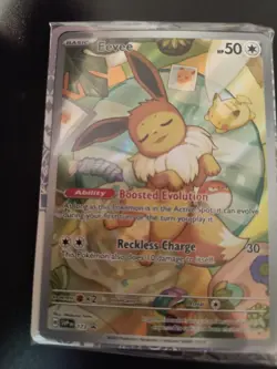 Eevee Black Star Promo #173 Pokemon TCG: Prismatic Evolutions Sealed x2 - Image 2