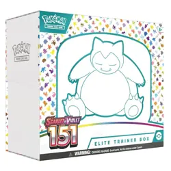 POKEMON 151 Scarlet & Violet TCG Sealed Elite Trainer Box - 9 Booster Packs - Image 1