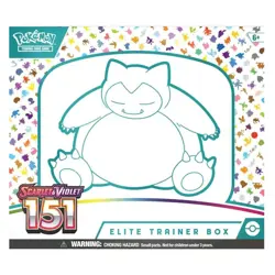 POKEMON 151 Scarlet & Violet TCG Sealed Elite Trainer Box - 9 Booster Packs - Image 2