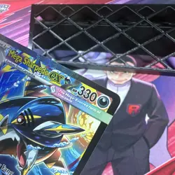 Pokemon TCG Mega Sharpedo ex Me02: Phantasmal Flames 127/094 FA Holo EN 330 HP - Image 3