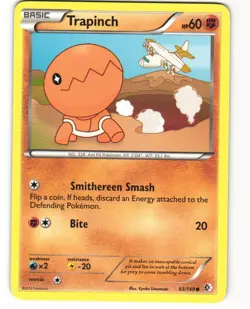 Trapinch Common Pokemon TCG Boundaries Crossed 83/149 MP - Image 1