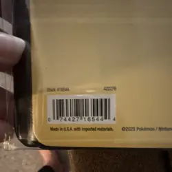 Ultra PRO Pokemon TCG Pikachu 9-Pocket Portfolio Binder Yellow/Black - Image 3