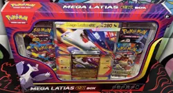 Pokemon Mega Latias ex Box Factory Sealed New 4 Packs - Image 2