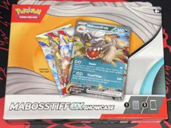 Pokemon TCG Mabosstiff ex Showcase Factory Sealed New 3 Booster Packs - Image 2
