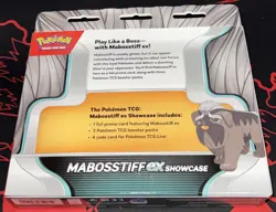 Pokemon TCG Mabosstiff ex Showcase Factory Sealed New 3 Booster Packs - Image 4