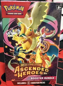Pokemon TCG Ascended Heroes Factory Sealed New Booster Bundle | 6 Packs - Image 3