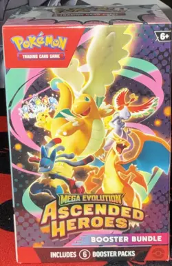 Pokemon TCG Ascended Heroes Factory Sealed New Booster Bundle | 6 Packs - Image 4