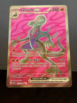 Salazzle ex 101/088 Me03: Perfect Order Holo Pokemon - Image 1