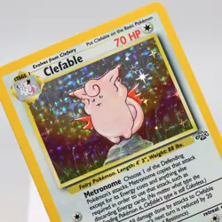 Pokemon TCG - Clefable 1/64 Jungle Holo Rare WOTC - EXC/NM - Image 1