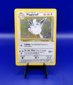 Wigglytuff 16/64 Jungle Set Holo Rare Pokemon Card Nintendo Pokemon TCG WOTC MP - Image 1