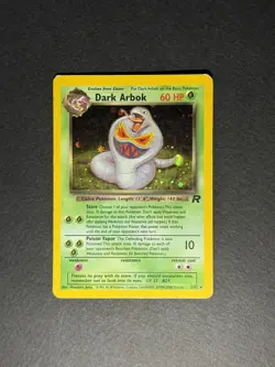 Dark Arbok 2/82 Team Rocket Holo Wotc Pokemon - Image 1