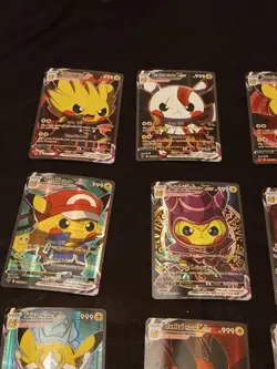 20 Pikachu Pokemon Card Holo GX VSTAR VMAX GX EX Cosplay Art/ 1 Van Gogh - Image 2
