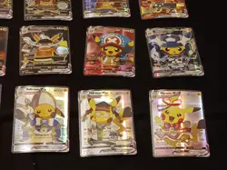 20 Pikachu Pokemon Card Holo GX VSTAR VMAX GX EX Cosplay Art/ 1 Van Gogh - Image 5
