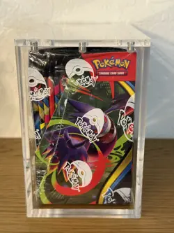 Pokemon Mega Evolution Phantasmal Flames Booster Box Sealed Box w/acrylic - Image 2