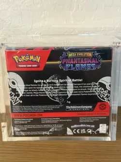 Pokemon Mega Evolution Phantasmal Flames Booster Box Sealed Box w/acrylic - Image 4