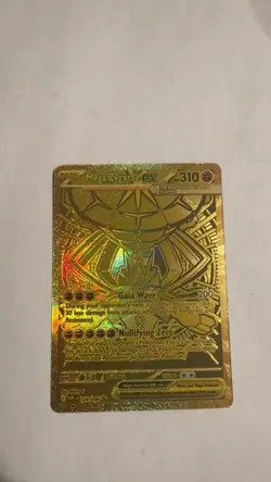 Pokemon Mega Zygarde EX 124/088 Gold Hyper Rare Perfect Order Near Mint - Image 1