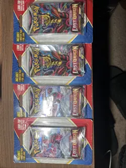 Pokemon Sword & Shield Lost Origin 4 Booster Pack 4 Foil Card 2022 Brand New - Image 1