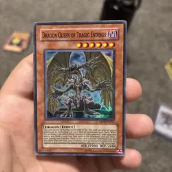 DRAGON QUEEN OF TRAGIC ENDINGS SUPER RARE ABPF-EN014 YUGIOH! NM - Image 1