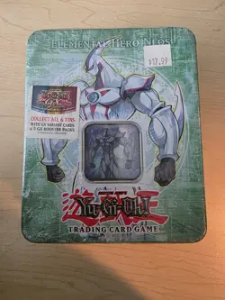 Konami Yu-Gi-Oh! Elemental Hero Neos Collectible Tin Booster 2006 - Image 1