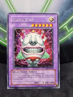 Yugioh Ojama King SOD-AE034 Rare 1st Edition NM - Image 1