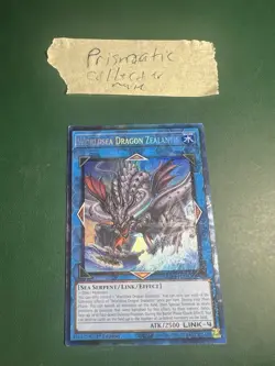 Yugioh! 1x Worldsea Dragon Zealantis RA04-EN082 Collector's Rare 1st Ed NM - Image 1