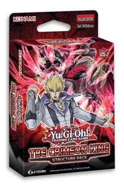 The Crimson King Structure Deck Yugioh YU-GI-OH! TCG - Jack Atlas - Image 1