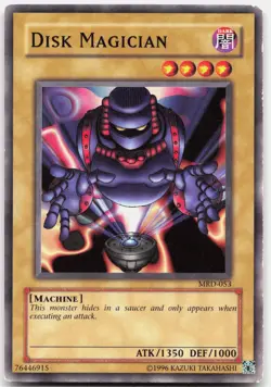 Disk Magician MRD-053 Common Metal Raiders Yu-Gi-Oh Unlimited Near Mint - Image 1
