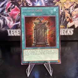 Yu-Gi-Oh! TCG Illusion Gate MZMU-EN023 1st Edition Secret Rare - Image 1