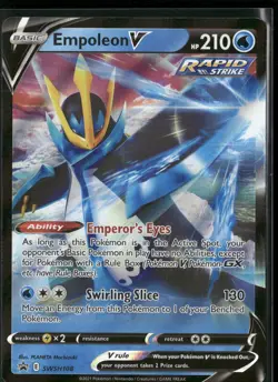 Empoleon V Holo Promo SWSH: Sword & Shield Promo Cards SWSH108 NM - Image 1