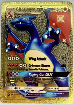 Pokemon Charizard GX Gold Foil INVEST 2019 Nintendo TCG Card SV49/SV94 - Image 1