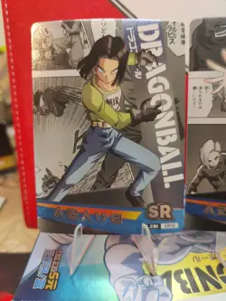 Dragon Ball Super TCG Manga Cards - Android 17 SR - Android 18 SR Foil Cards - Image 5