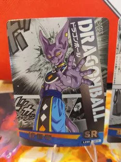 Dragon Ball Super TCG Manga Cards - SR Beerus - SR Whis Foil Cards - Image 5