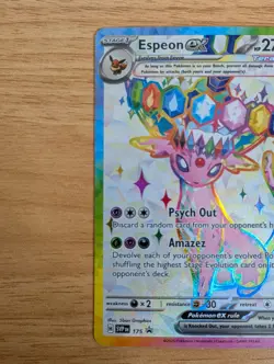 Umbreon and Espeon Promo Pokemon Card Set SVP175/SVP176 Prismatic Evolution - Image 2