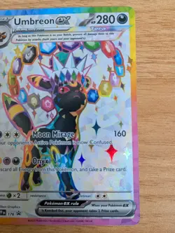 Umbreon and Espeon Promo Pokemon Card Set SVP175/SVP176 Prismatic Evolution - Image 4