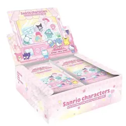Premium Sanrio Characters Anime Collection Trading Cards New Sealed Box 30 Packs - Image 1