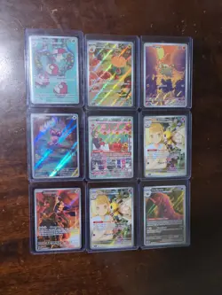 Pokemon Card Lot - Full Art Only Prismatic Evolution Destined Rivals Journey NM+ - Image 1