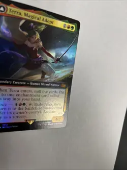 Terra Magical Adept Extended Art Foil Card #0511 MTG LP - Image 2