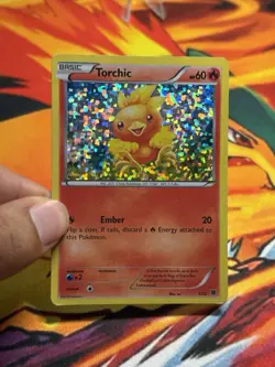 Torchic Holo Rare Pokemon McDonald’s Promo 3/12 Card MP - Image 3