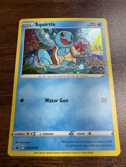 Squirtle - Holo Promo SWSH: Sword & Shield Promo Cards SWSH233 NM - Image 1