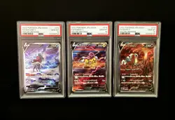PSA 10 Sequential Set Entei Suicune Raikou V SAR 3 Card Set VSTAR Universe - Image 1