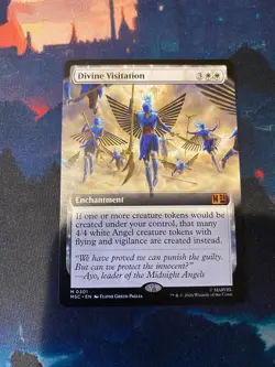 MTG Marvel Super Heroes Divine Visitation Extended Art - Image 1
