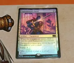 Swordsman's Steel FOIL Commander: Marvel Super Heroes MTG MINT🔥 - Image 1