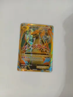 Pokemon TCG Mega M Charizard EX Evolutions 101/108 Holo Full Art Ultra Rare NM - Image 1