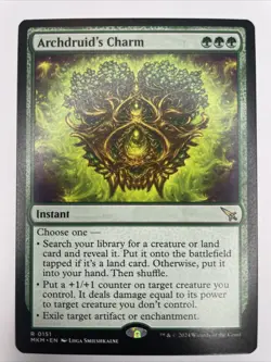 ​Archdruid's Charm - Murders at Karlov Manor - Near Mint EN MTG​ - Image 1