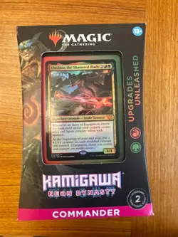 MTG Kamigawa Neon Dynasty Upgrades Unleashed Commander Deck - Brand New Sealed - Image 1