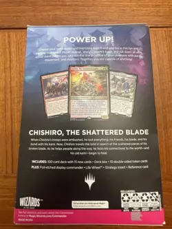 MTG Kamigawa Neon Dynasty Upgrades Unleashed Commander Deck - Brand New Sealed - Image 2
