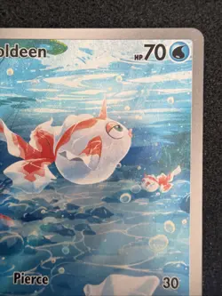 Goldeen 087/084 Pitch Black- Illustration Rare-Pokemon TCG Near Mint #LA2 - Image 3